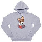 Толстовка "Басенджи любит тебя больше себя"