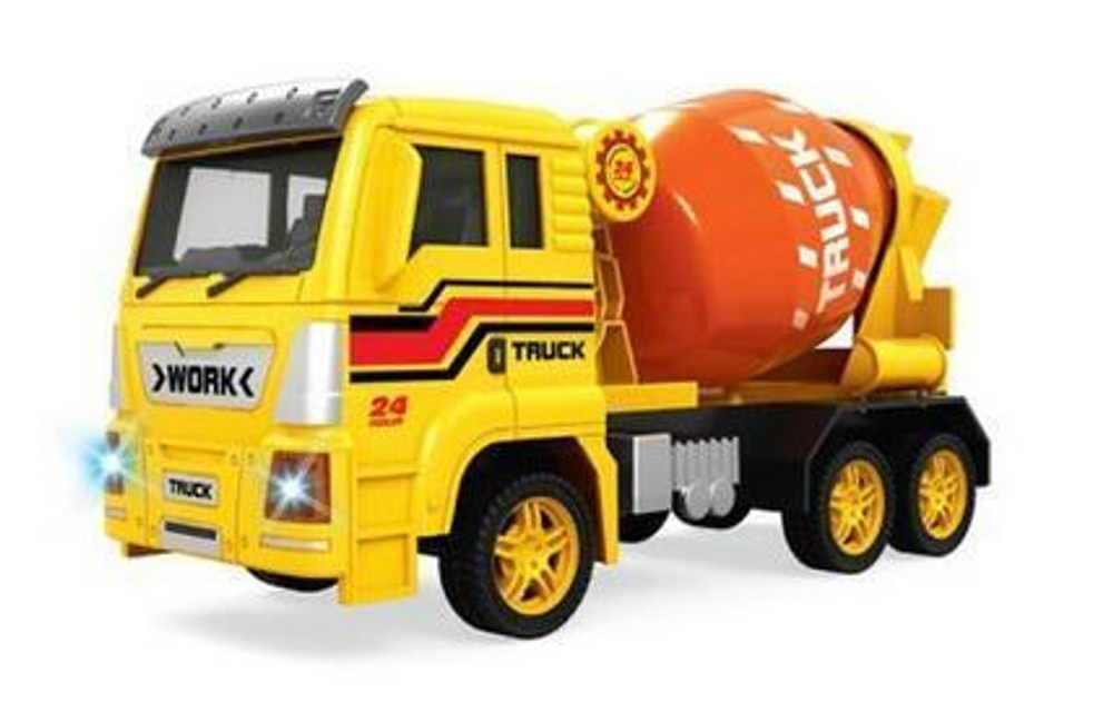 Бетономешалка ин. свет/звук, коробка (ABtoys)