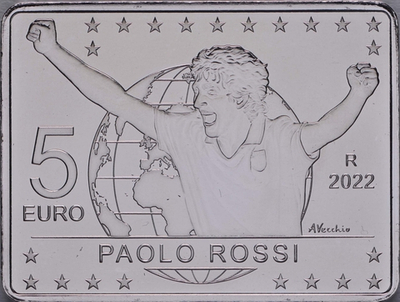ИТАЛИЯ, 2022, 5 ЕВРО [СЕРЕБРО]