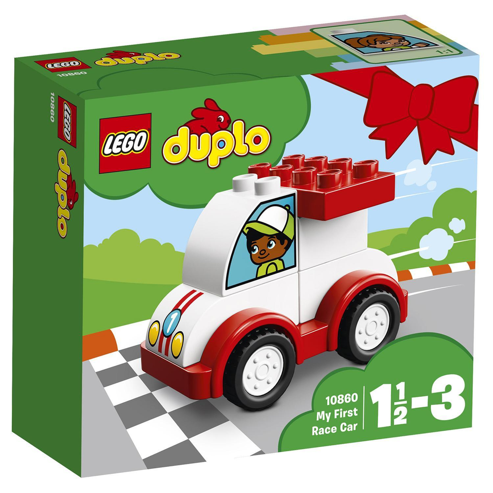 LEGO Duplo: Мой первый гоночный автомобиль 10860 — My First Race Car — Лего Дупло