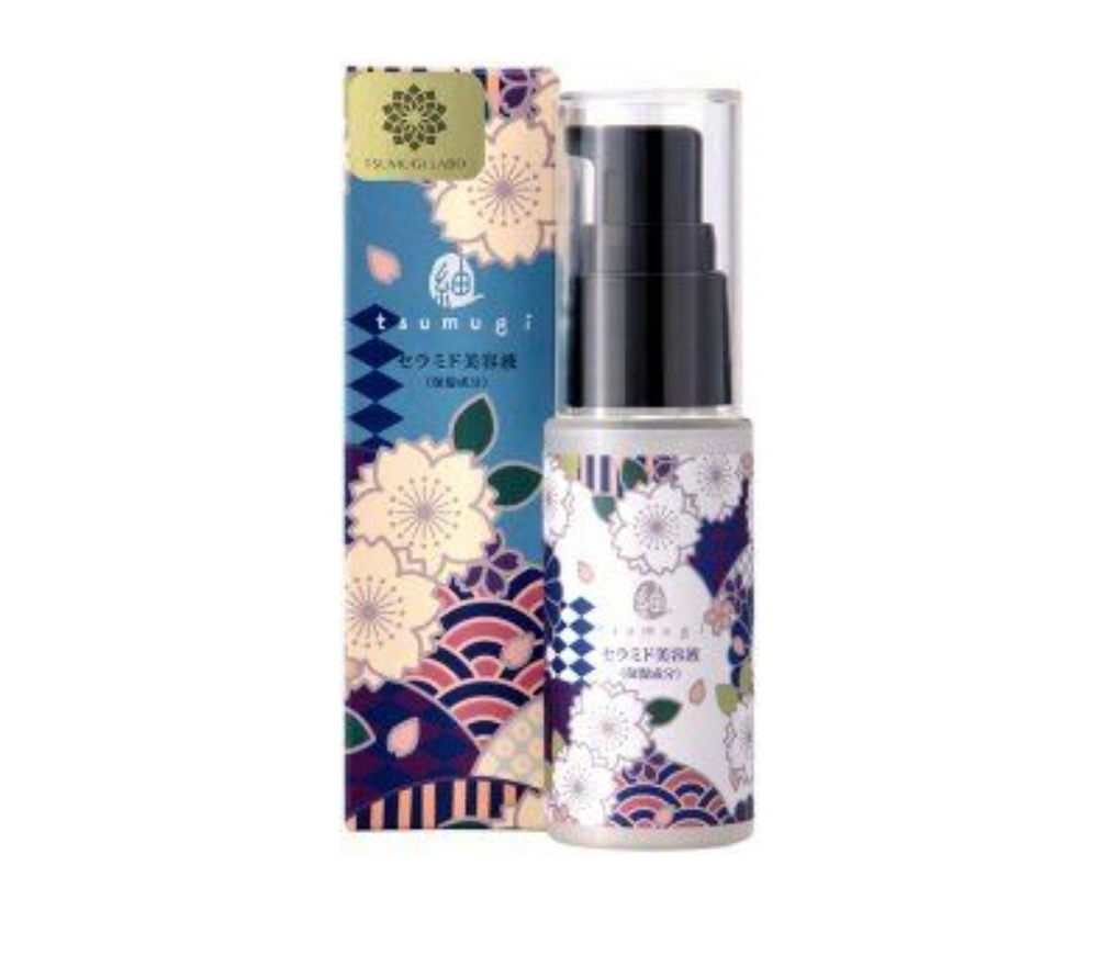Tsumugi Ceramide Night Essence - ночная увлажняющая эссенция
