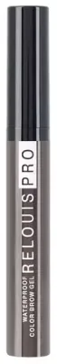 Гель для бровей водостойкий оттеночный RELOUIS PRO Waterproof Color Brow Gel - 04 Dark Brown