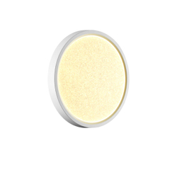 7661/18L MITRA LED SN 555 Светильник пластик/белый LED 18Вт 3000/4000K D230 IP40 OMEGA WHITE