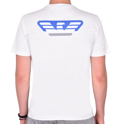 Мужская теннисная футболка EA7 Man Jersey T-Shirt - white
