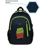 Рюкзак Berlingo Boom Born to be 38,5х29х12см, 510 гр., 2отд. 3карм, с эргономичной спинкой