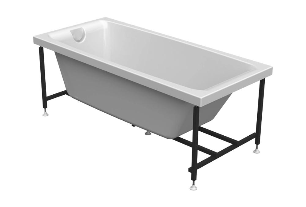 Акриловая ванна Radomir Vanessa (Радомир Ванесса) Веста 168х70, с каркасом