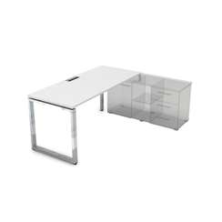 НСТП-О.979 Стол рабочий, прямолинейный три опоры, правый (1400*700*750)