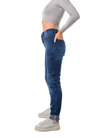 Мотоджинсы Starks ZENA LITE , жен., Slim fit, стрейч, Синий, Stonewash (30)