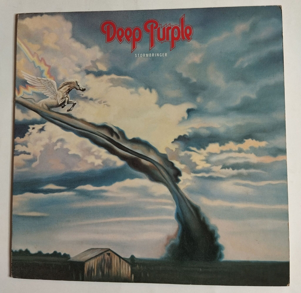 Винтажная виниловая пластинка LP Deep Purple Stormbringer (Japan 1974) (No Obi)