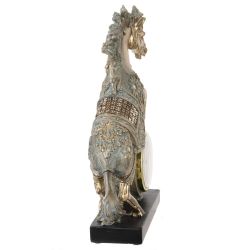 GAEM Фигурка декоративная "Лошадь" с часами (AAAx1, н/п), L15 W5 H22 см