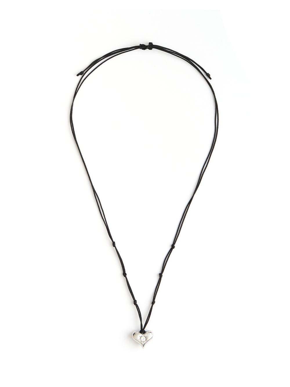 Колье "Cord Love" Silver