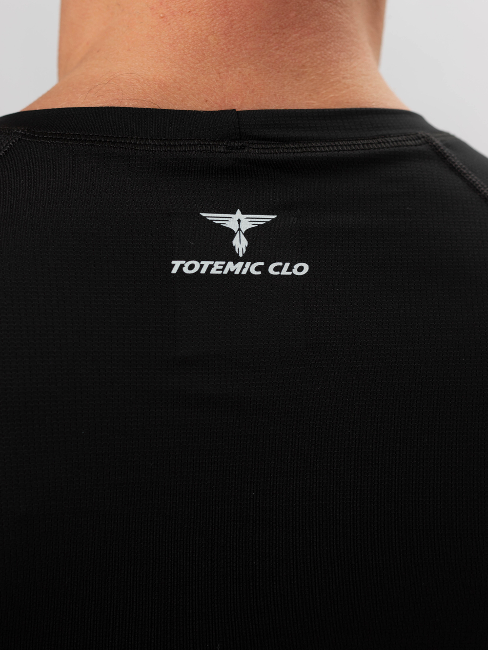 Спортивная футболка DRI FIT реглан TOTEMIC CLO черная