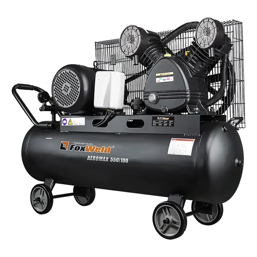 FoxWeld AEROMAX 550/100 масляный ременной компрессор 5075
