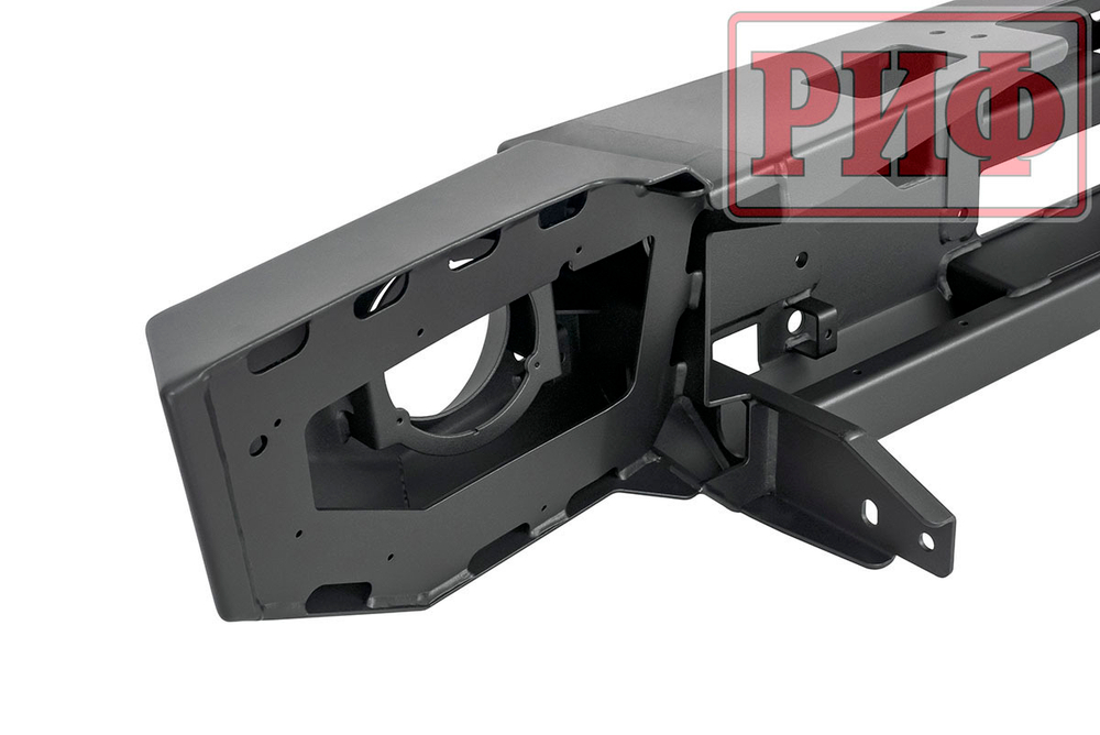 Бампер силовой передний Jeep Wrangler JL 2018+ под доп. фары, без защитной дуги