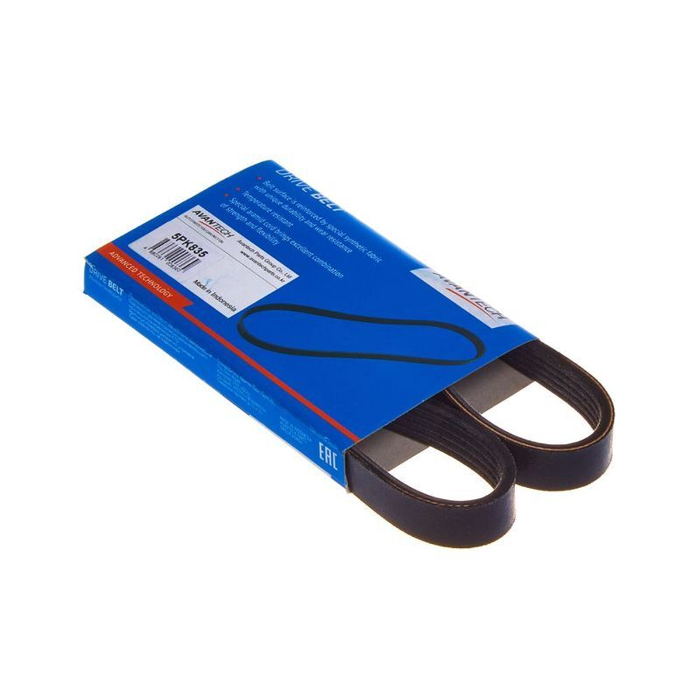 Ремень поликлиновый AVANTECH 5PK835
