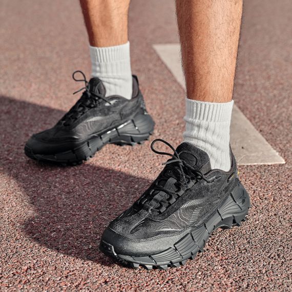 reebok ZIG KINETICA 2,5 EDGE Беговые кроссовки Низкие Черные Унисекс