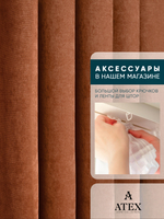 Ткань для штор и интерьера, Канвас, Размер 100*300