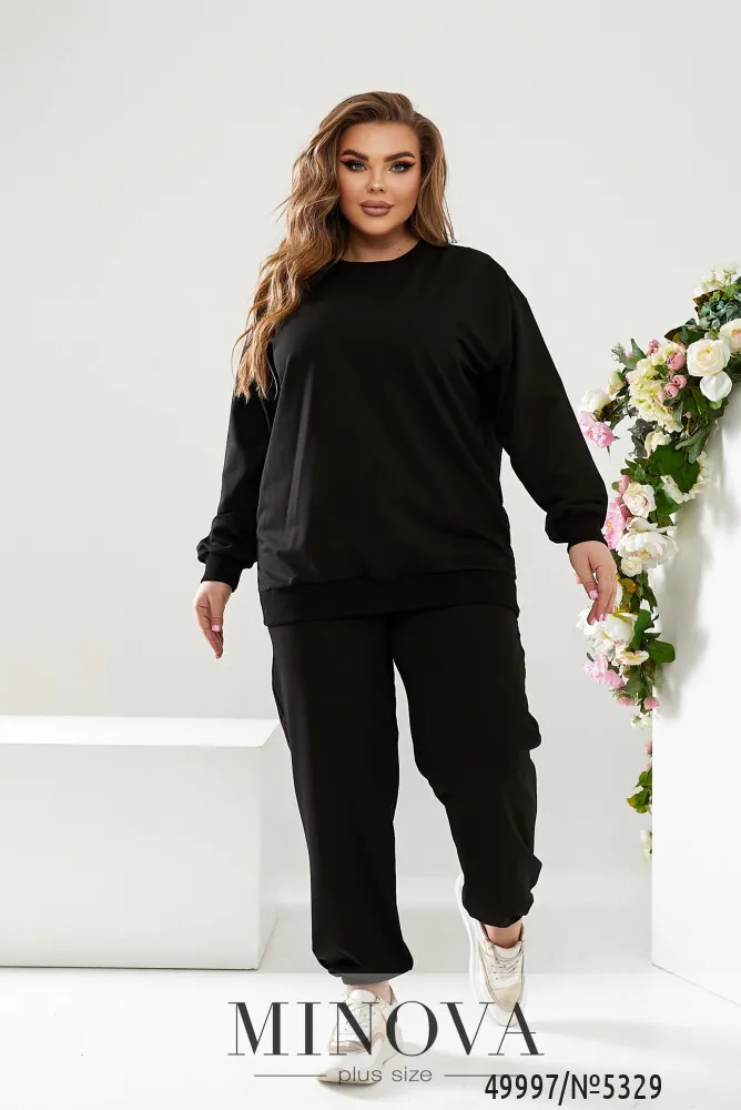 Костюм 5329-черный Minova