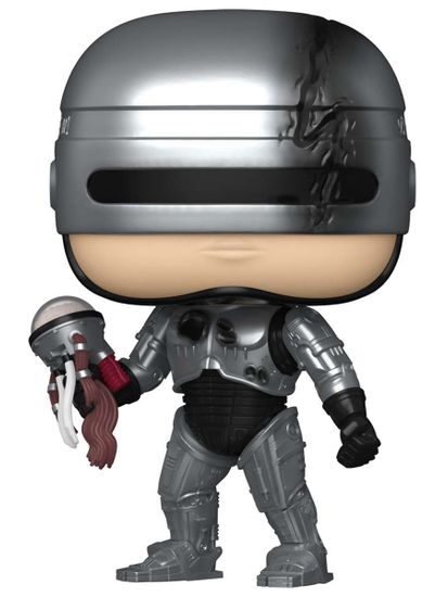 Фигурка Funko POP! Movies Robocop 2 Robocop w/Chase (MT) (1989) 90486 / Фигурка Фанко ПОП! по мотивам фильма "Робокоп 2", Робокоп (ЧЕЙЗ)