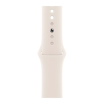 Умные часы Apple Watch Series 10 GPS, 46mm, Rose Gold Aluminium Case with Sport Band S/M, Starlight (Розовый)