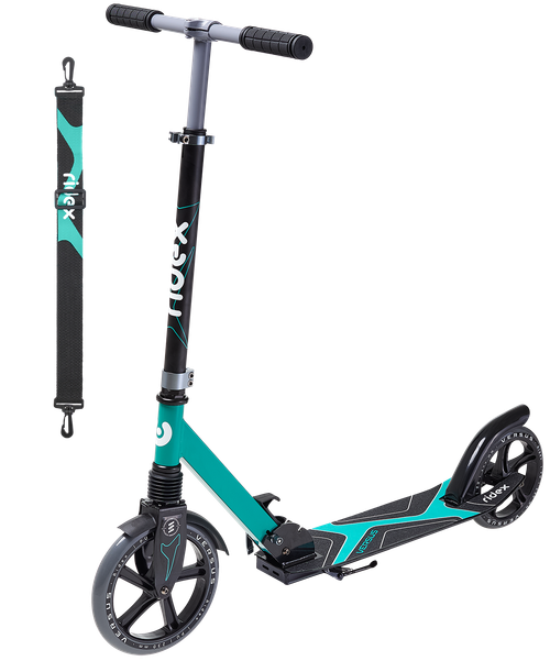 Самокат городской RIDEX Versus 230/200 мм, зеленый