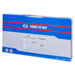 Набор торцевых головок с принадлежностями 1/2&quot;, шестигранные, 10-32 мм, 5/16&quot;-1&1/4&quot;, 42 предмета KING TONY 4542CR