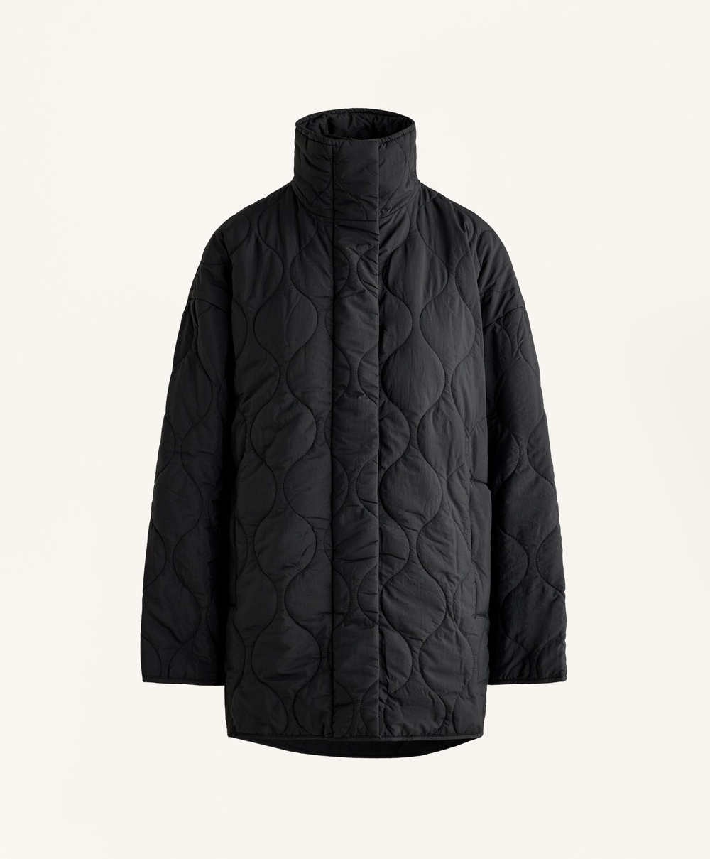 Oysho Легкая водоотталкивающая куртка FELLEX® AEROGEL, черный