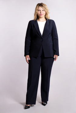 Жакет женский 3288АПА, Тёмно тёмно син #70ТТСи043288АПА