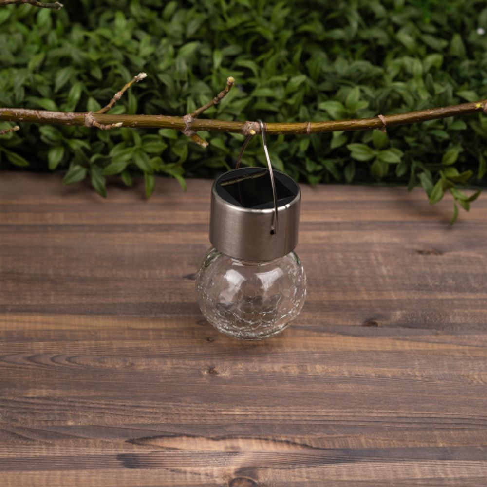 Светильник уличный ЭРА ERASF22-32 подвесной на солнечной батарее Лампочка | Садовые декоративные светильники