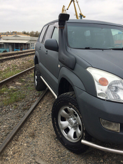 Покраска Раптором Toyota Prado 150