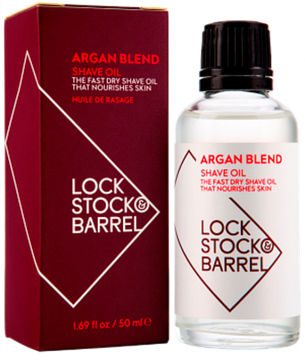 LOCK STOCK Аргановое масло для бритья ARGAN BLEND SHAVE OIL, 50 мл