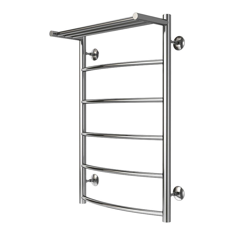 Полотенцесушитель водяной Azario VERONA 53.2х80, Хром