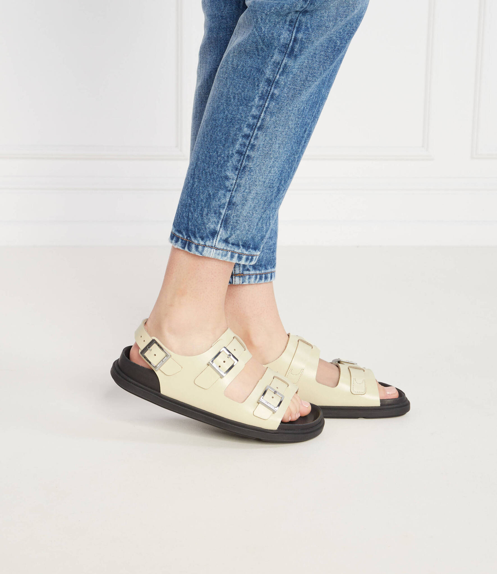 Кожаные босоножки cannes exq le butter Birkenstock - бежевый(1023928)