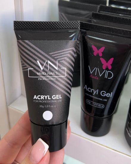 Акриловый гель Vivid nails Clear 30мл.