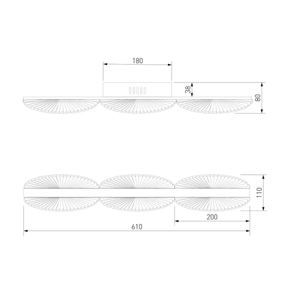 303070 LED / настенный светильник