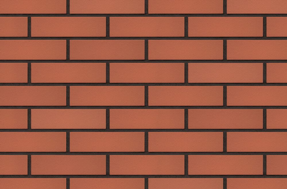 King Klinker - Ruby red (01), Dream House, 65x250x10, RF - Клинкерная плитка для фасада и внутренней отделки