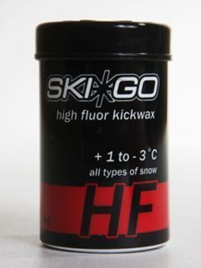 Ski-Go Мазь держания HF Kickwax Red +1 до -3°C (все типы снега)