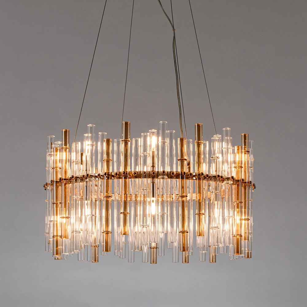 Подвесная люстра Arte Lamp CRYSTALLA A4111LM-16GO