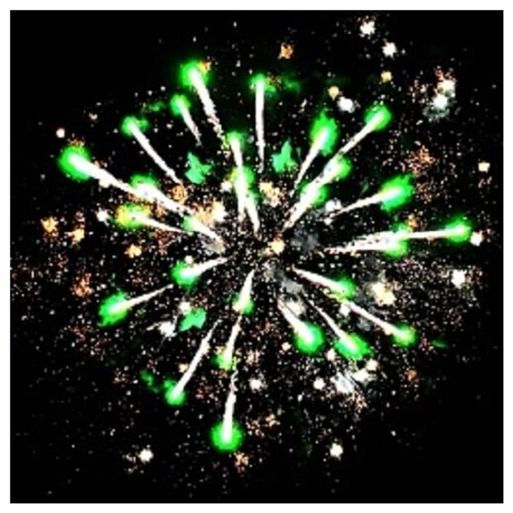 Батарея салютов "Карнавальная ночь" 7 эффектов, 48 зарядов, 40 м