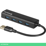 USB-хаб Defender Quadro Express (83204)
