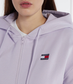 Худи BADGE ZIP THRU Tommy Jeans - лавандовый(DW0DW17955)