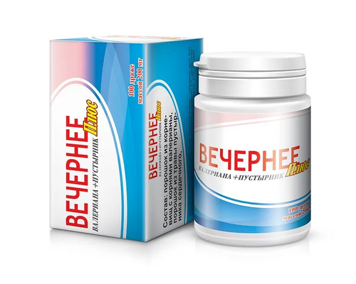 Вечернее Плюс Валериана + Пустырник драже 100 шт. Парафарм