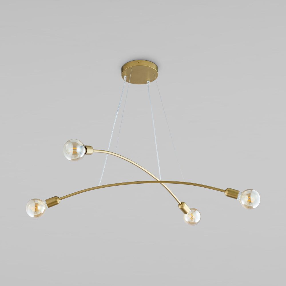 Подвесной светильник в стиле лофт 2727 Helix Gold