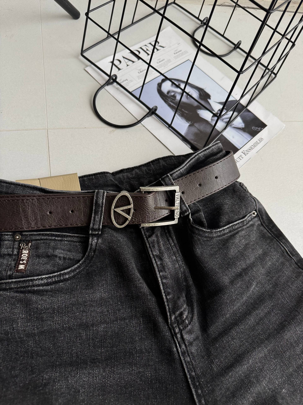 Брюки джинсовые жен. 73277-1 сер.