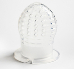 4623699 Ниблер для прикорма, с силиконовой сеточкой "Зайка", цвет голубой 4623699