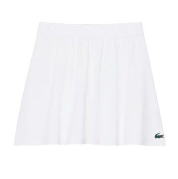 Теннисная юбка Lacoste Sport Ultra Dry Stretch Piqu_ - white