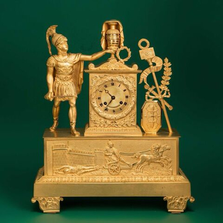 Винтаж: Кабинетные/Каминные часы в стиле Ампир