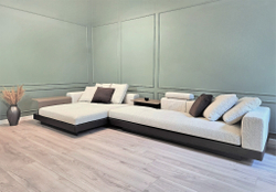 Диван угловой White