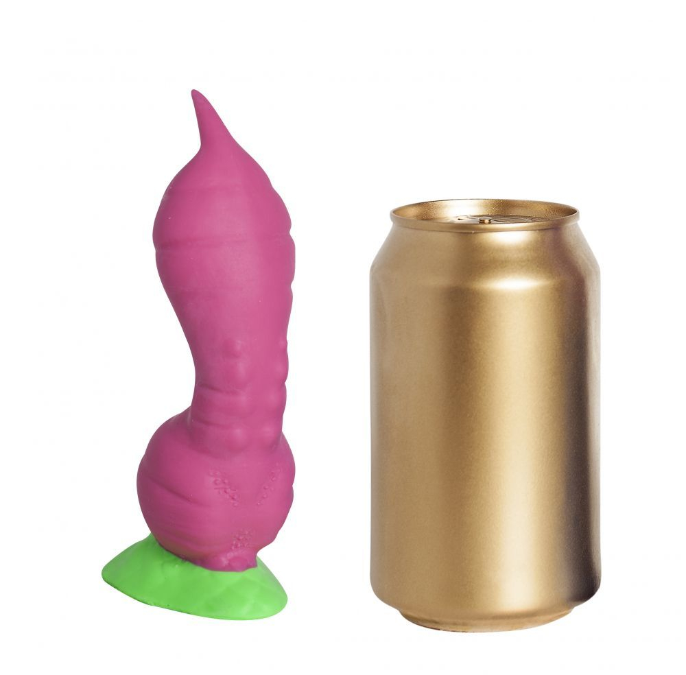 Розовый фаллоимитатор "Крок Mini" - 17 см.