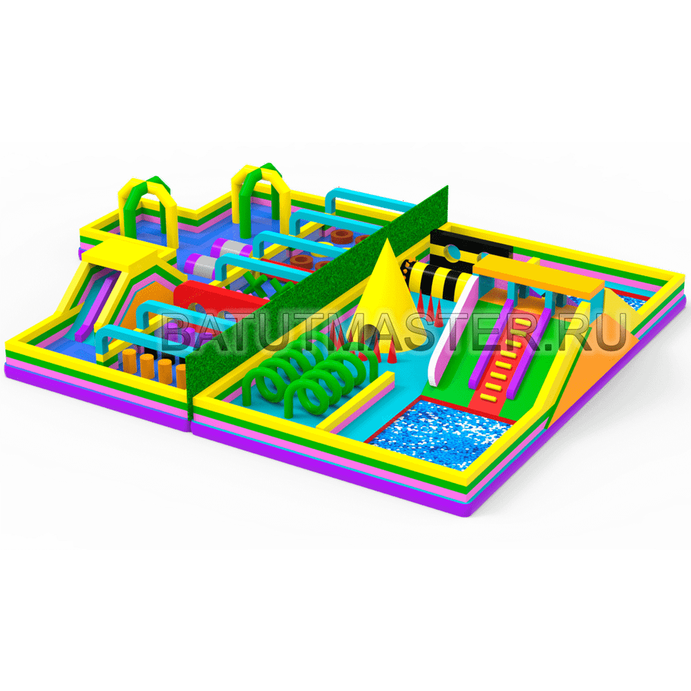 Надувной парк "Незабываемое приключение"